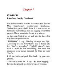 2 On the Far Side of the Mountain 7 I Am Sent East by Northeast -- 绘本听读宝在线台词全文