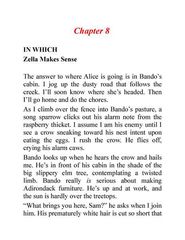 2 On the Far Side of the Mountain 8 Zella Makes Sense -- 绘本听读宝在线台词全文