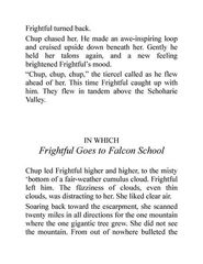 3 Frightful's Mountain 2 Frightful Goes to Falcon School -- 绘本听读宝在线台词全文