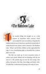 1 Peanut Jones and the Illustrated City 58 The Rainbow Lake -- 绘本听读宝在线台词全文