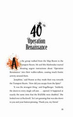 2 Peanut Jones and the Twelve Portals 40 Operation Renaissance -- 绘本听读宝在线台词全文