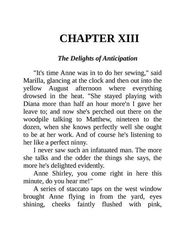 绿山墙的安妮 Chapter 13 -- 绘本听读宝在线台词全文