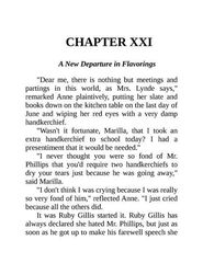 绿山墙的安妮 Chapter 21 -- 绘本听读宝在线台词全文