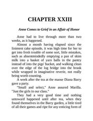 绿山墙的安妮 Chapter 23 -- 绘本听读宝在线台词全文