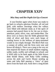 绿山墙的安妮 Chapter 24 -- 绘本听读宝在线台词全文